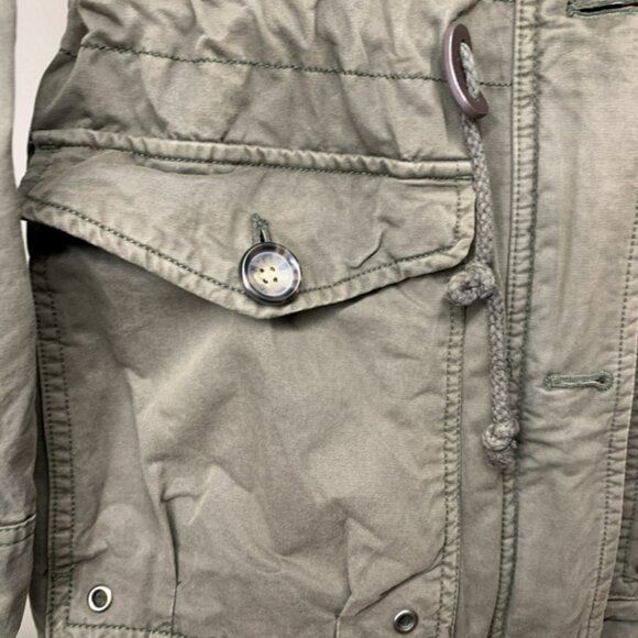 Hooded Bass Kaki Lined Coat Size Small. Rare in Canada! - Picture 10 of 15